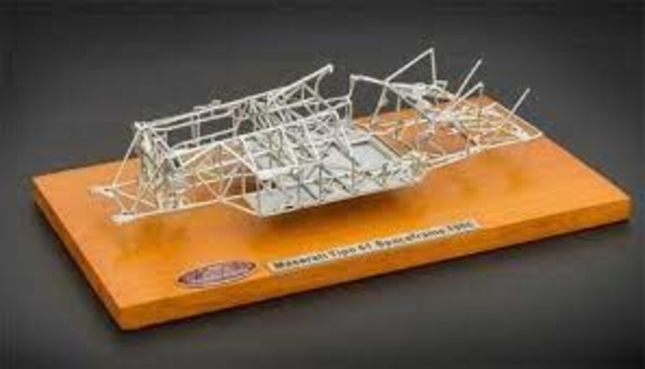 Maserati Maserati Tipo 61 Birdcage Space Frame - 1:18 - CMC Maserati Maserati Tipo 61 Birdcage Space Frame - 1:18 - CMC