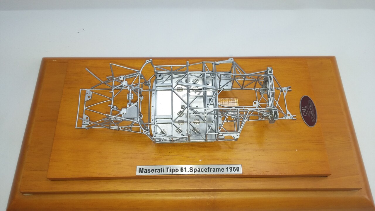 Maserati Maserati Tipo 61 Birdcage Space Frame - 1:18 - CMC Maserati Maserati Tipo 61 Birdcage Space Frame - 1:18 - CMC
