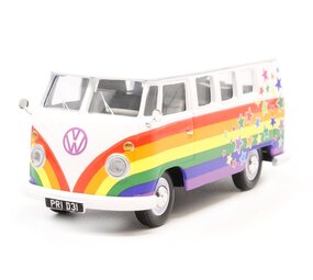 Volkswagen Volkswagen T1 Camper Van 1961 'Peace Love & Wishes' - 1:43 - Corgi