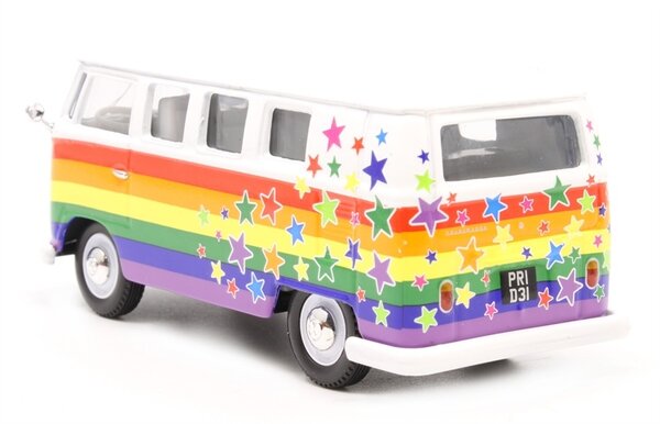 Volkswagen Volkswagen T1 Camper Van 1961 'Peace Love & Wishes' - 1:43 - Corgi Volkswagen Volkswagen T1 Camper Van 1961 'Peace Love & Wishes' - 1:43 - Corgi