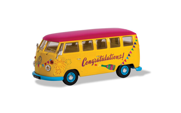 Volkswagen Volkswagen T1 Minibus 1961 'Congratulations' - 1:43 - Corgi