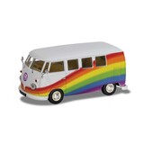Volkswagen Volkswagen T1 Minibus 1961 'Peace & Love Rainbows' - 1:43 - Corgi Volkswagen Volkswagen T1 Minibus 1961 'Peace & Love Rainbows' - 1:43 - Corgi