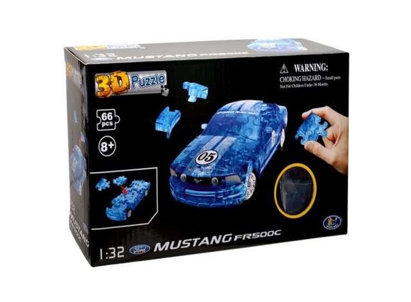 Ford 3D Puzzel Ford Mustang FR500c - 1:32 - Happy Well Ford 3D Puzzel Ford Mustang FR500c - 1:32 - Happy Well