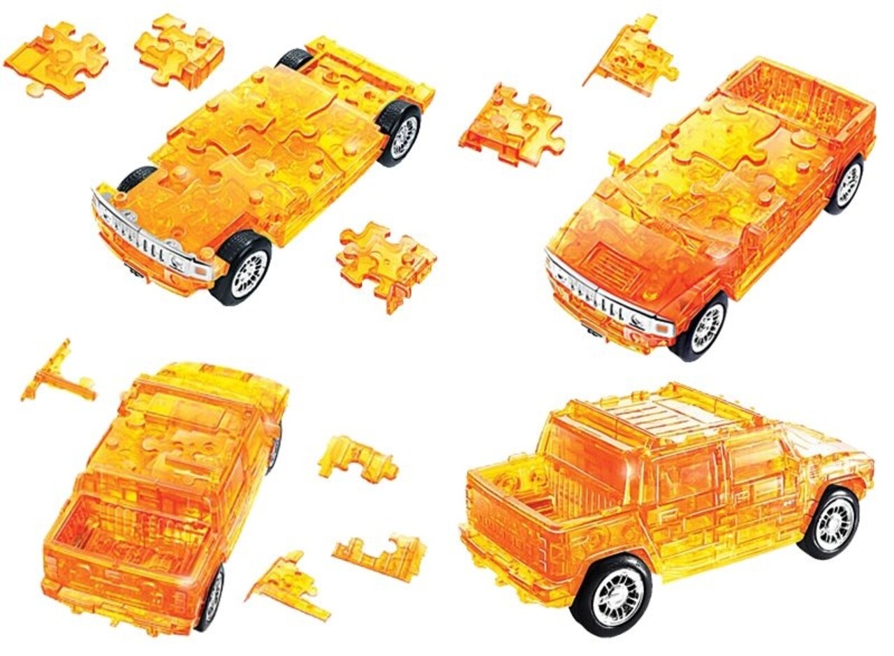 Hummer 3D Puzzel Hummer H2 - 1:32 - Happy Well Hummer 3D Puzzel Hummer H2 - 1:32 - Happy Well