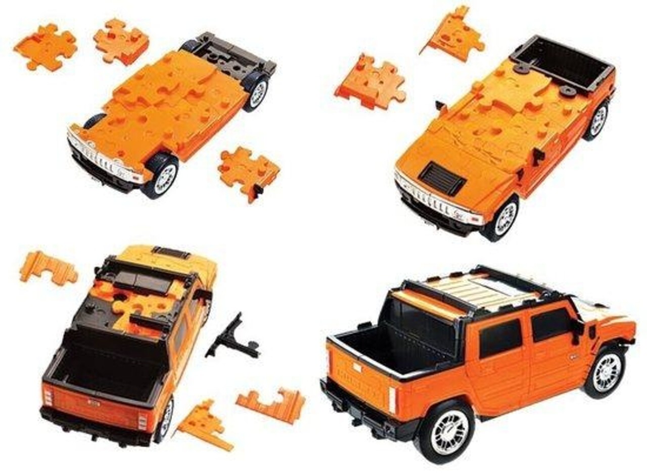 Hummer 3D Puzzle Hummer H2 - 1:32 - Happy Well