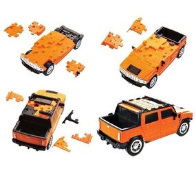 Hummer 3D Puzzel Hummer H2 - 1:32 - Happy Well Hummer 3D Puzzel Hummer H2 - 1:32 - Happy Well
