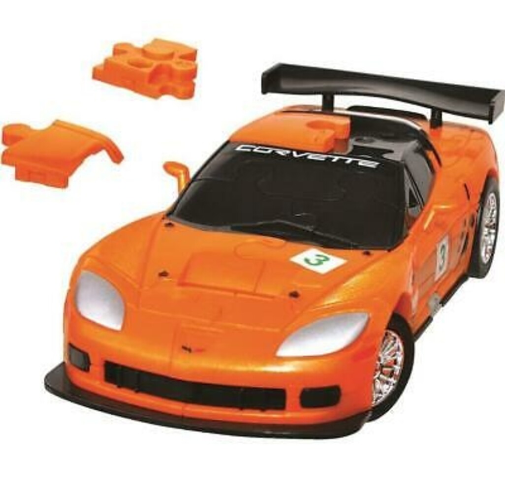 Chevrolet 3D Puzzle Corvette C6R - 1:32 - Happy Well Chevrolet 3D Puzzle Corvette C6R - 1:32 - Happy Well