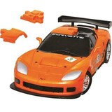 Chevrolet 3D Puzzle Corvette C6R - 1:32 - Happy Well Chevrolet 3D Puzzle Corvette C6R - 1:32 - Happy Well