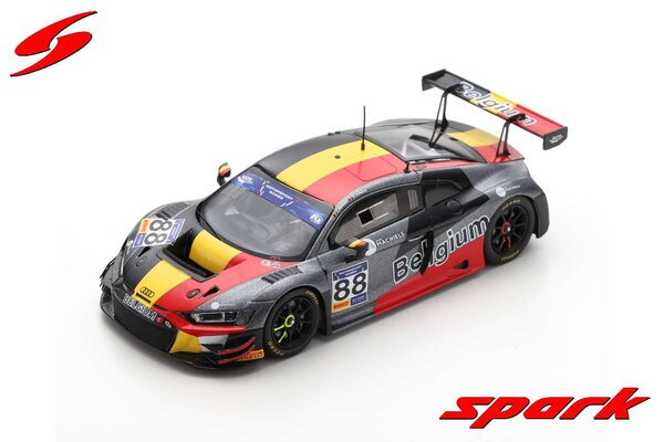 Audi Audi R8 LMS GT #88 FIA Motorsport Games Team Belgium Cup Vallelunga (Italy) 2019 - 1:43 - Spark Audi Audi R8 LMS GT #88 FIA Motorsport Games Team Belgium Cup Vallelunga (Italy) 2019 - 1:43 - Spark
