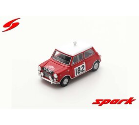 Morris Morris Cooper S #182 4th Rally Monte Carlo 1964 - 1:43 - Spark Morris Morris Cooper S #182 4th Rally Monte Carlo 1964 - 1:43 - Spark