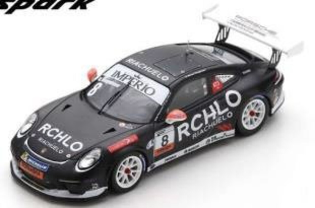 Porsche Porsche 911 GT3 Cup #8 Porsche Carrera Cup Brazil 2018 - 1:43 - Spark Porsche Porsche 911 GT3 Cup #8 Porsche Carrera Cup Brazil 2018 - 1:43 - Spark