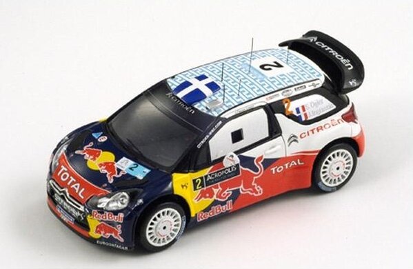 Citroen Citroën DS3 WRC #2 Winner Acropolis Rally 2011 - 1:43 - Spark Citroen Citroën DS3 WRC #2 Winner Acropolis Rally 2011 - 1:43 - Spark