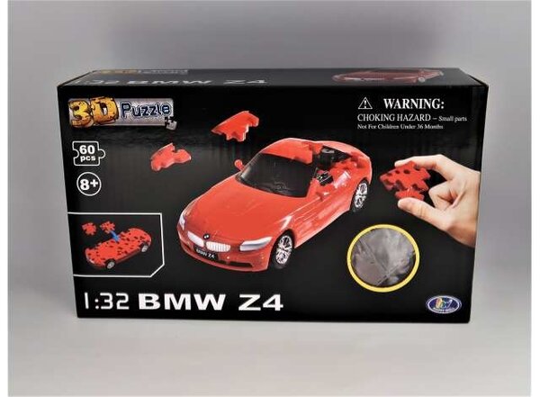 BMW 3D Puzzel BMW Z4 - 1:32 - Happy Well