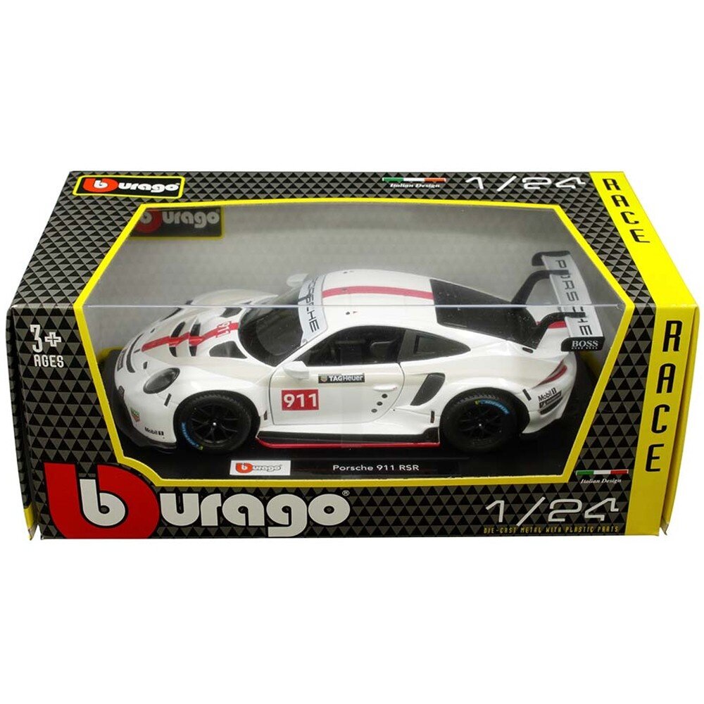 Porsche Porsche 911 RSR #911 - 1:24 - Bburago Porsche Porsche 911 RSR #911 - 1:24 - Bburago