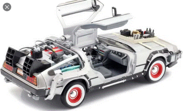 Movie Memorabilia Movie Memorabilia DeLorean Back To The Future III 1987 - 1:24 - Welly Movie Memorabilia Movie Memorabilia DeLorean Back To The Future III 1987 - 1:24 - Welly