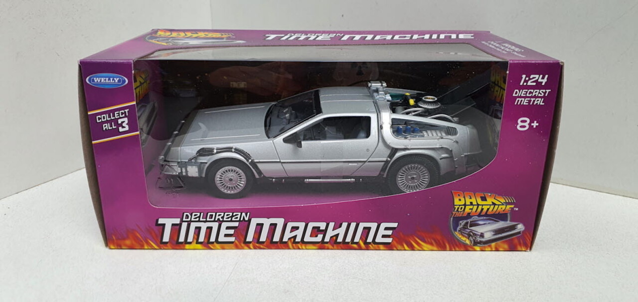 Movie Memorabilia Movie Memorabilia DeLorean Back To The Future I - 1:24 - Welly