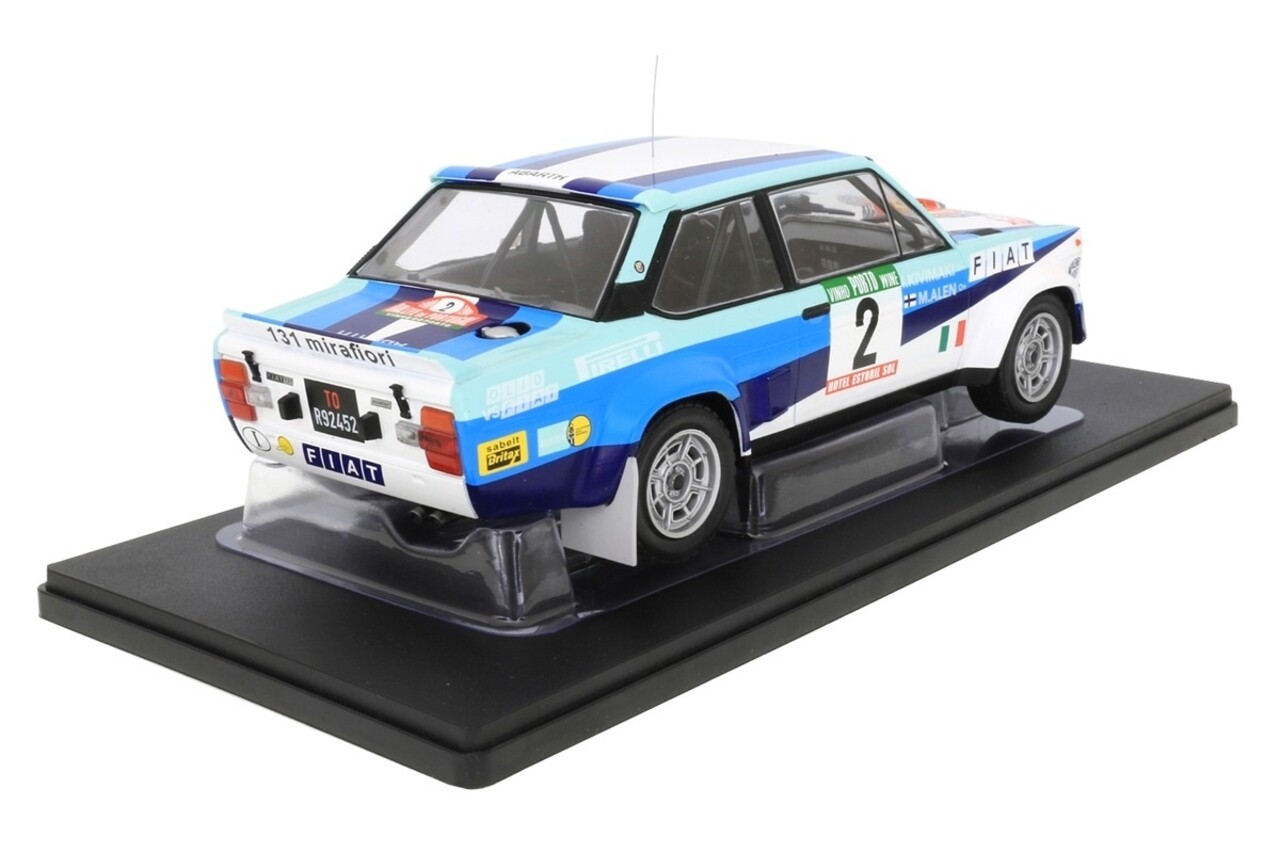 Fiat Fiat 131 Abarth #2 Rally Portugal 1980 - 1:18 - IXO Models Fiat Fiat 131 Abarth #2 Rally Portugal 1980 - 1:18 - IXO Models