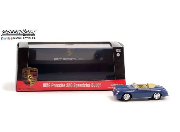 Porsche Porsche 356 Speedster Super 1958 - 1:43 - Greenlight