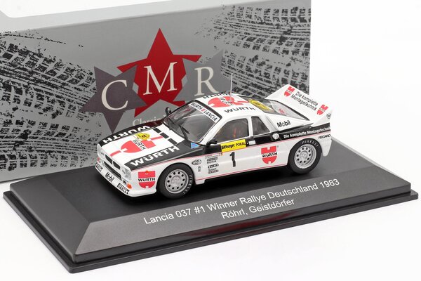 Lancia Lancia 037 #1 Winner Rallye Deutschland 1983 - 1:43 - CMR Classic Model Replicars Lancia Lancia 037 #1 Winner Rallye Deutschland 1983 - 1:43 - CMR Classic Model Replicars