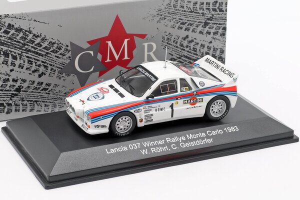 Lancia Lancia 037 #1 Winner Rallye Monte Carlo 1983 - 1:43 - CMR Classic Model Replicars Lancia Lancia 037 #1 Winner Rallye Monte Carlo 1983 - 1:43 - CMR Classic Model Replicars