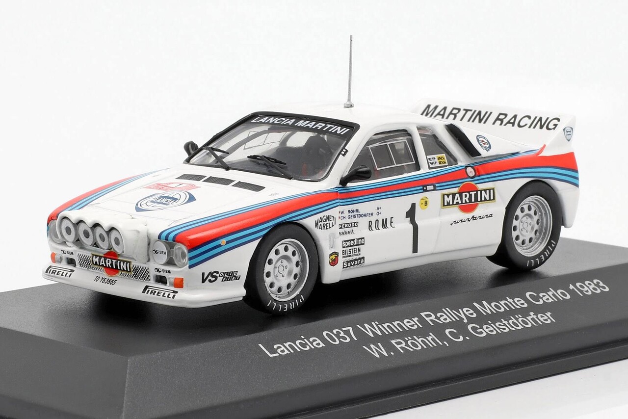 Lancia Lancia 037 #1 Winner Rallye Monte Carlo 1983 - 1:43 - CMR Classic Model Replicars Lancia Lancia 037 #1 Winner Rallye Monte Carlo 1983 - 1:43 - CMR Classic Model Replicars