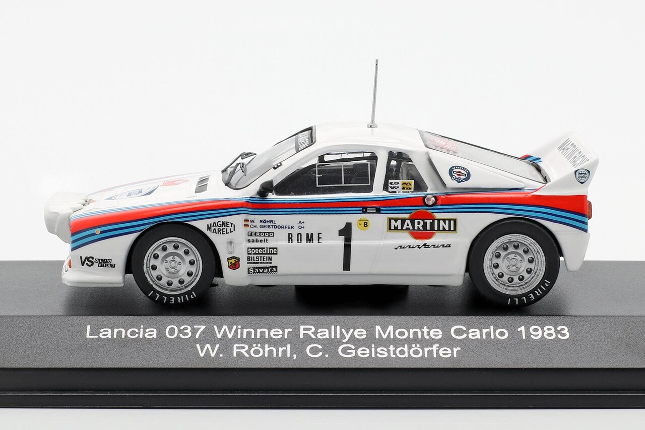 Lancia Lancia 037 #1 Winner Rallye Monte Carlo 1983 - 1:43 - CMR Classic Model Replicars Lancia Lancia 037 #1 Winner Rallye Monte Carlo 1983 - 1:43 - CMR Classic Model Replicars