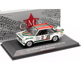 Fiat Fiat 131 Abarth #2 4th Rallye Monte-Carlo 1978 - 1:43 - CMR Classic Model Replicars Fiat Fiat 131 Abarth #2 4th Rallye Monte-Carlo 1978 - 1:43 - CMR Classic Model Replicars