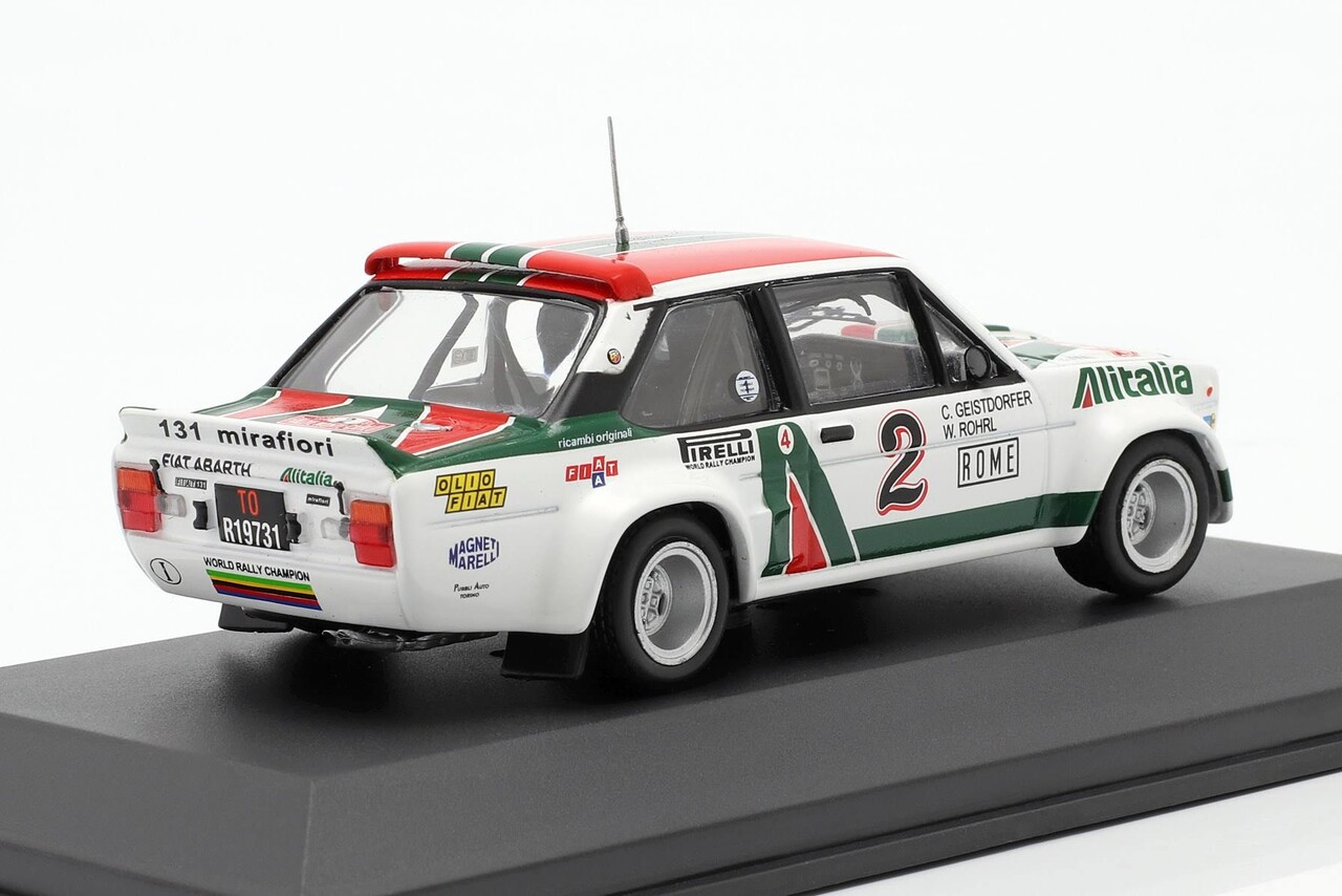Fiat Fiat 131 Abarth #2 4th Rallye Monte-Carlo 1978 - 1:43 - CMR Classic Model Replicars Fiat Fiat 131 Abarth #2 4th Rallye Monte-Carlo 1978 - 1:43 - CMR Classic Model Replicars