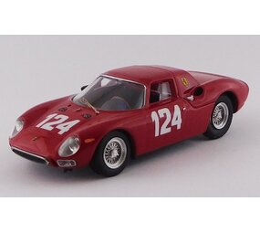 Ferrari Ferrari 250 LM Coupe #124 Winner GP Mugello (Italy) 1965 - 1:43 - Best Model Ferrari Ferrari 250 LM Coupe #124 Winner GP Mugello (Italy) 1965 - 1:43 - Best Model