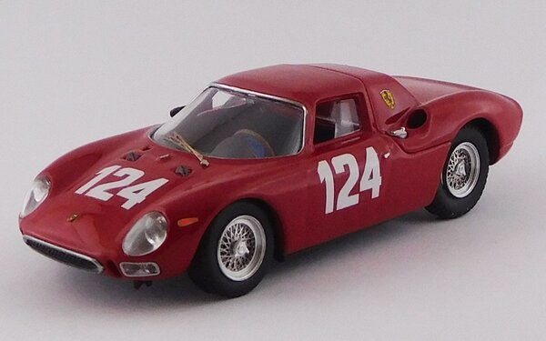 Ferrari Ferrari 250 LM Coupe #124 Winner GP Mugello (Italy) 1965 - 1:43 - Best Model Ferrari Ferrari 250 LM Coupe #124 Winner GP Mugello (Italy) 1965 - 1:43 - Best Model