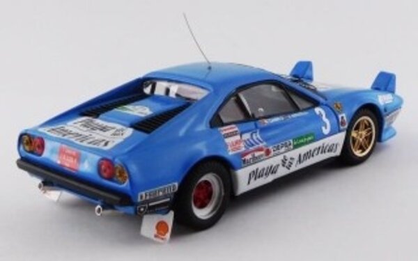 Ferrari Ferrari 308 GTB #3 Rally El Corte Inglés (Spain) 1985 - 1:43 - Best Model Ferrari Ferrari 308 GTB #3 Rally El Corte Inglés (Spain) 1985 - 1:43 - Best Model
