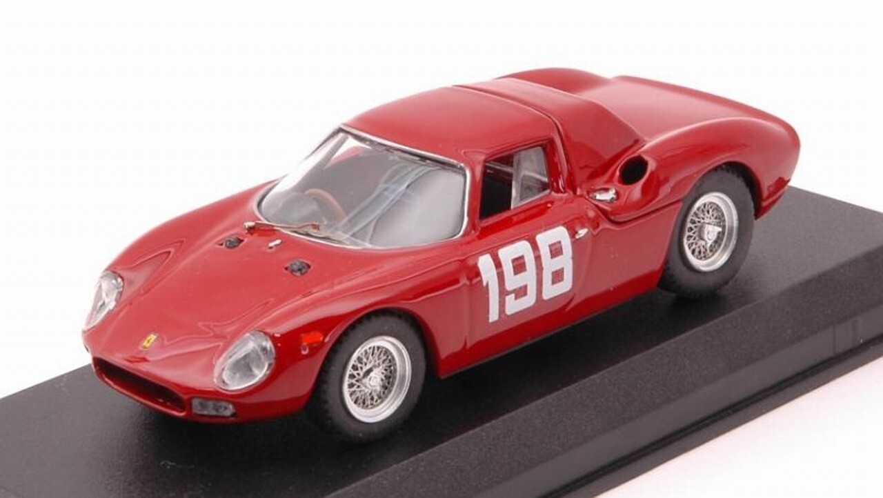 Ferrari Ferrari 250 LM Coupe #198 Winner Fisa Monza (Italy) 1966 - 1:43 - Best Model Ferrari Ferrari 250 LM Coupe #198 Winner Fisa Monza (Italy) 1966 - 1:43 - Best Model