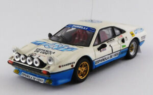 Ferrari Ferrari 308 GTB #1 Winner Rally Criterium Luis de Baviera (Germany) 1984 - 1:43 - Best Model Ferrari Ferrari 308 GTB #1 Winner Rally Criterium Luis de Baviera (Germany) 1984 - 1:43 - Best Model