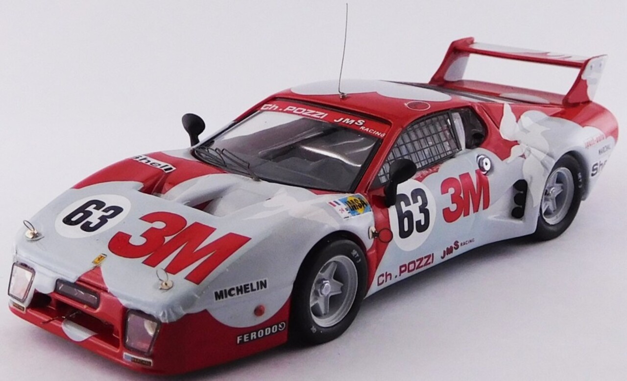 Ferrari Ferrari 512 BB LM 4.9L #63 Team JMS Charles Pozzi 24H Le Mans 1979 - 1:43 - Best Model Ferrari Ferrari 512 BB LM 4.9L #63 Team JMS Charles Pozzi 24H Le Mans 1979 - 1:43 - Best Model