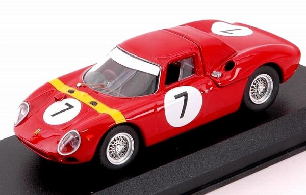 Ferrari Ferrari 250 LM #7 Winner GP Luanda (Angola) 1964 - 1:43 - Best Model Ferrari Ferrari 250 LM #7 Winner GP Luanda (Angola) 1964 - 1:43 - Best Model