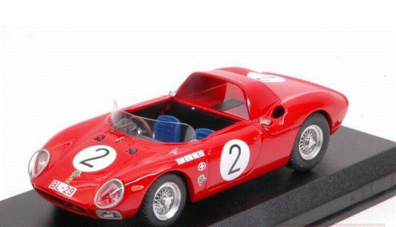 Ferrari Ferrari 250 LM Spider #2 Winner Class Pernis Von Tirol Innsbruck (Austria) 1965 - 1:43 - Best Model Ferrari Ferrari 250 LM Spider #2 Winner Class Pernis Von Tirol Innsbruck (Austria) 1965 - 1:43 - Best Model