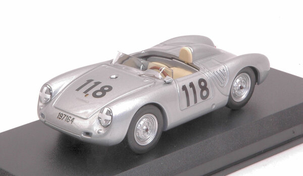 Porsche Porsche 550RS Spider #118 2nd Targa Florio (Sicily) 1959 - 1:43 - Best Model Porsche Porsche 550RS Spider #118 2nd Targa Florio (Sicily) 1959 - 1:43 - Best Model