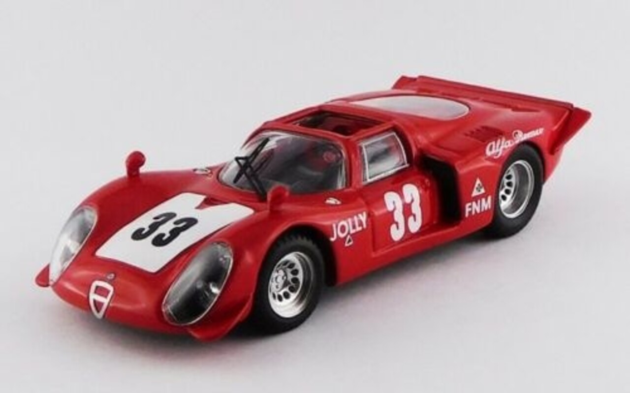 Alfa Romeo Alfa Romeo 33.2 #33 Winner 3H Rio de Janeiro (Brazil) 1969 - 1:43 - Best Model Alfa Romeo Alfa Romeo 33.2 #33 Winner 3H Rio de Janeiro (Brazil) 1969 - 1:43 - Best Model