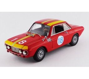 Lancia Lancia Fulvia Coupe 1.3HF #18 Winner Class GT 1.3 Targa Florio (Sicily) 1966 - 1:43 - Best Model Lancia Lancia Fulvia Coupe 1.3HF #18 Winner Class GT 1.3 Targa Florio (Sicily) 1966 - 1:43 - Best Model