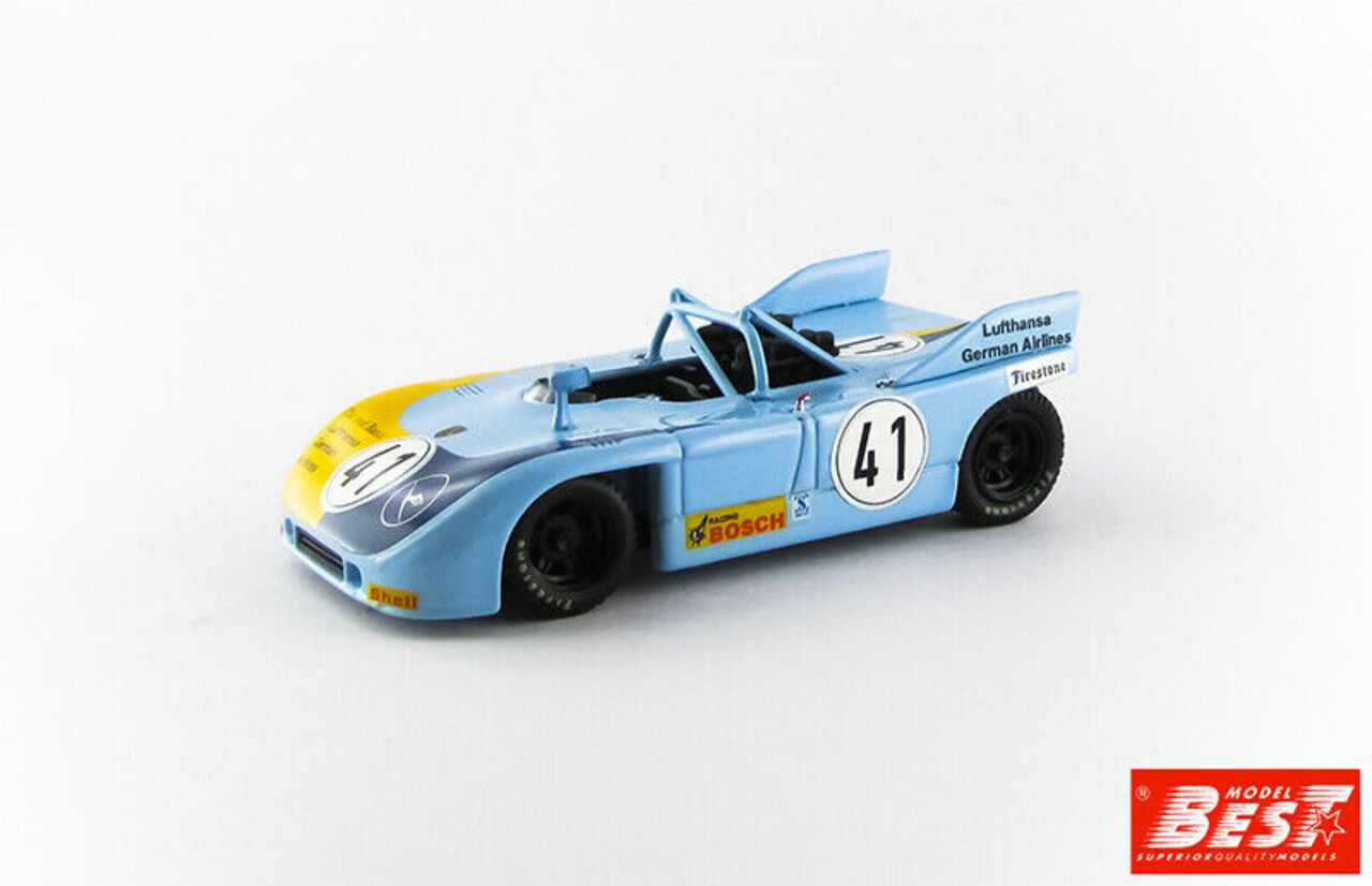 Porsche Porsche 908/03 #41 2nd Nürburgring Interserie 1972 - 1:43 - Best Model