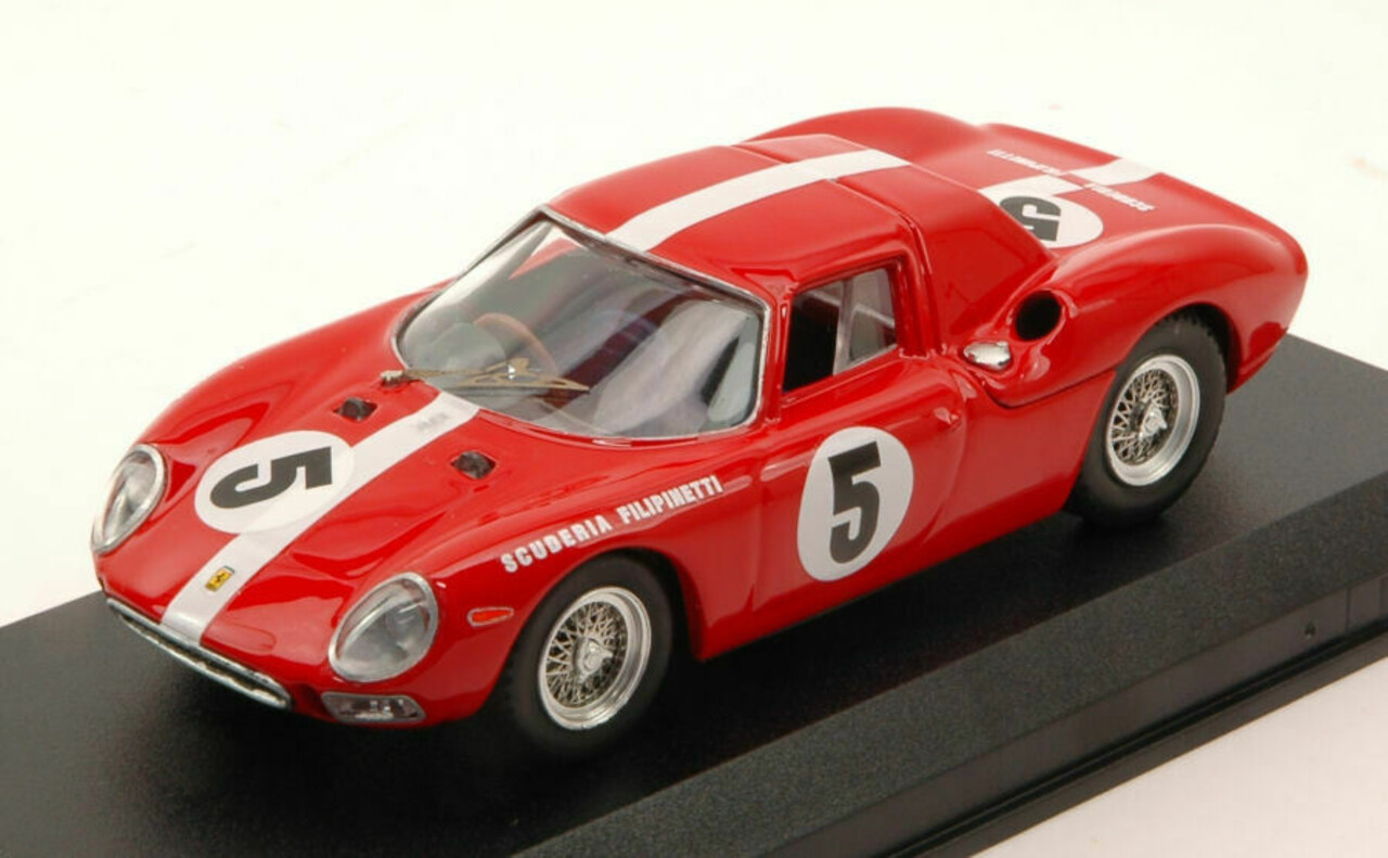 Ferrari Ferrari 250 LM Coupe #5 1000km Paris 1964 - 1:43 - Best Model Ferrari Ferrari 250 LM Coupe #5 1000km Paris 1964 - 1:43 - Best Model