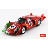Alfa Romeo Alfa Romeo 33.2 LM #26 1000km Monza (Italy) 1968 - 1:43 - Best Model Alfa Romeo Alfa Romeo 33.2 LM #26 1000km Monza (Italy) 1968 - 1:43 - Best Model