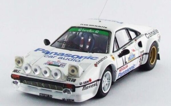 Ferrari Ferrari 308 GTB Coupe #12 Winner Targa Florio (Sicily) 1982 (Night Version) - 1:43 - Best Model Ferrari Ferrari 308 GTB Coupe #12 Winner Targa Florio (Sicily) 1982 (Night Version) - 1:43 - Best Model