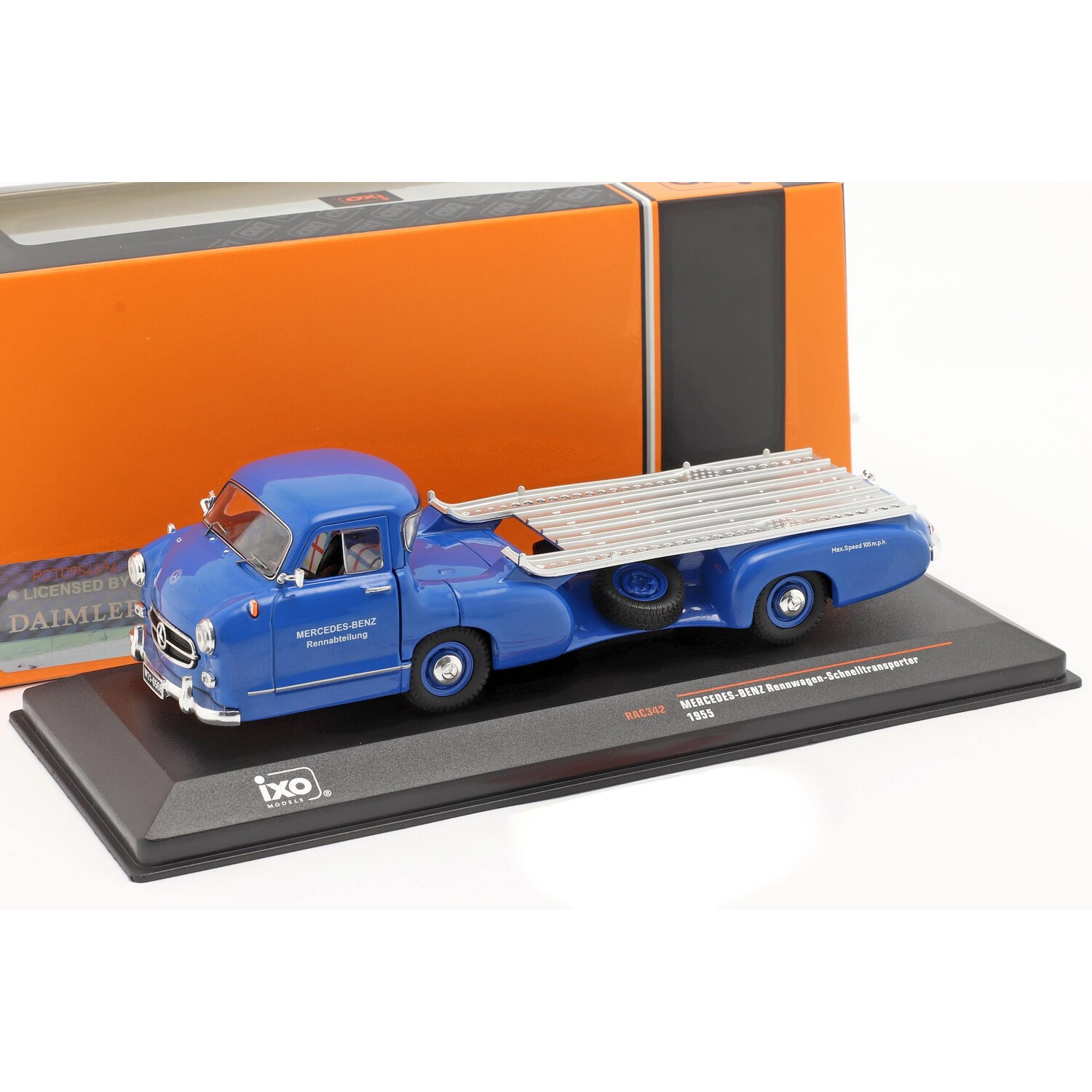 Mercedes-Benz Rennwagen-Schnelltransporter 1955 - 1:43 - IXO