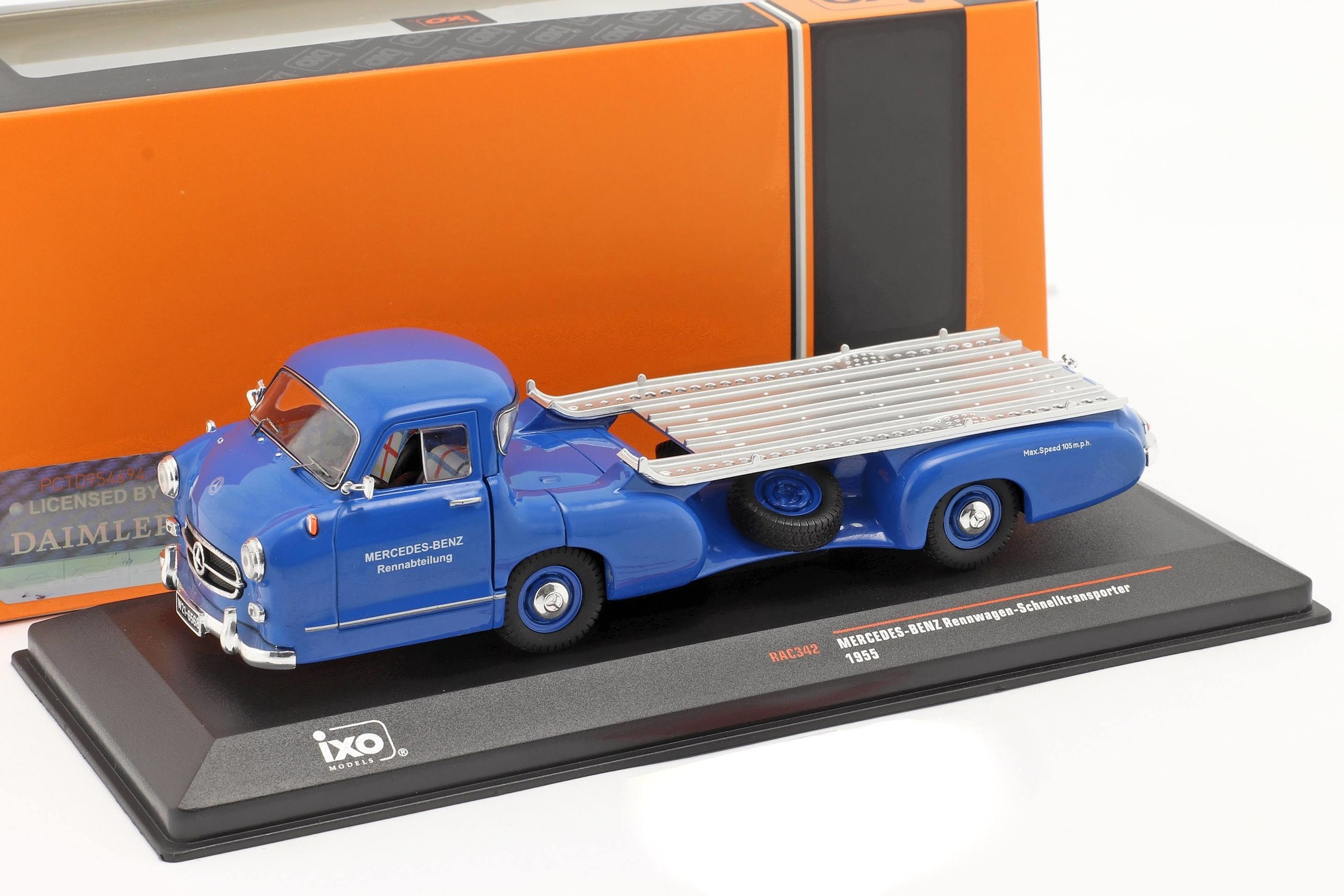 Mercedes-Benz Rennwagen-Schnelltransporter 1955 - 1:43 - IXO