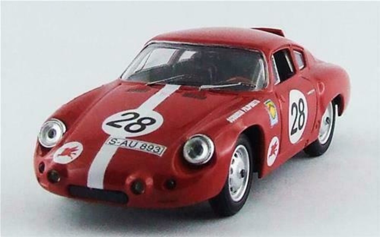 Porsche Porsche Abarth Scuderia Filipinetti #28 Nürburgring 1963 - 1:43 - Best Model Porsche Porsche Abarth Scuderia Filipinetti #28 Nürburgring 1963 - 1:43 - Best Model