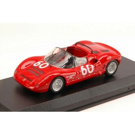 Fiat Fiat Abarth SP 1000 Spider #60 Monza (Italy) 1968 - 1:43 - Best Model Fiat Fiat Abarth SP 1000 Spider #60 Monza (Italy) 1968 - 1:43 - Best Model