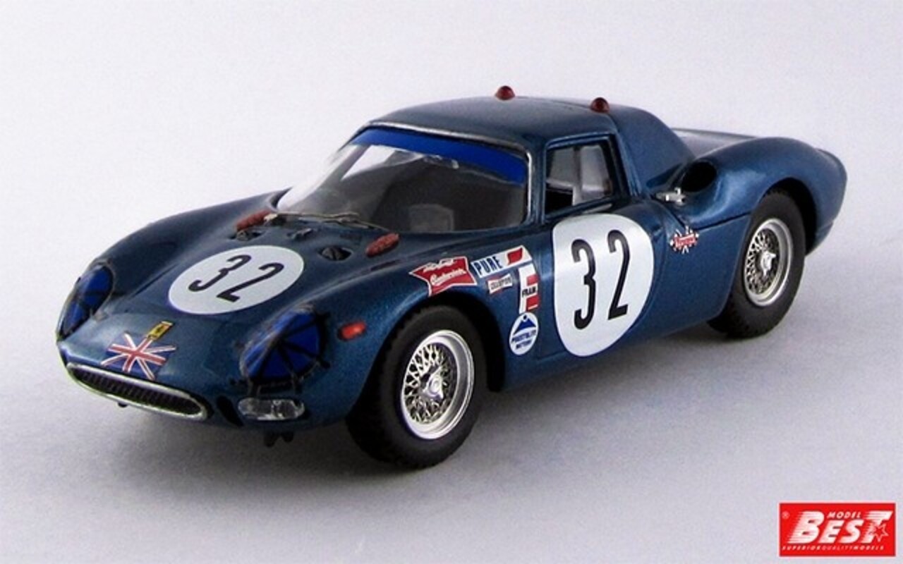 Ferrari Ferrari 250 LM Coupe #32 24H Daytona (USA) 1967 - 1:43 - Best Model Ferrari Ferrari 250 LM Coupe #32 24H Daytona (USA) 1967 - 1:43 - Best Model