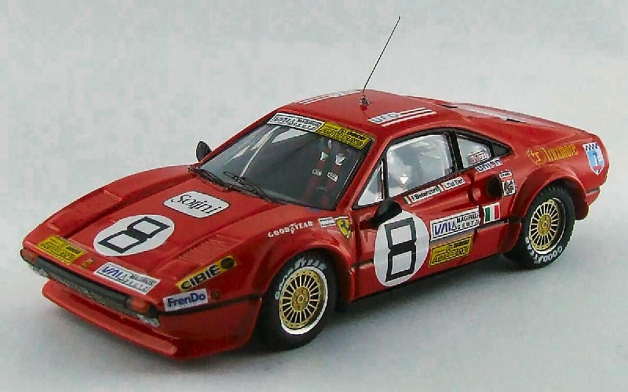 Ferrari Ferrari 308 GTB Coupe #8 24H Daytona (USA) 1978 - 1:43 - Best Model Ferrari Ferrari 308 GTB Coupe #8 24H Daytona (USA) 1978 - 1:43 - Best Model