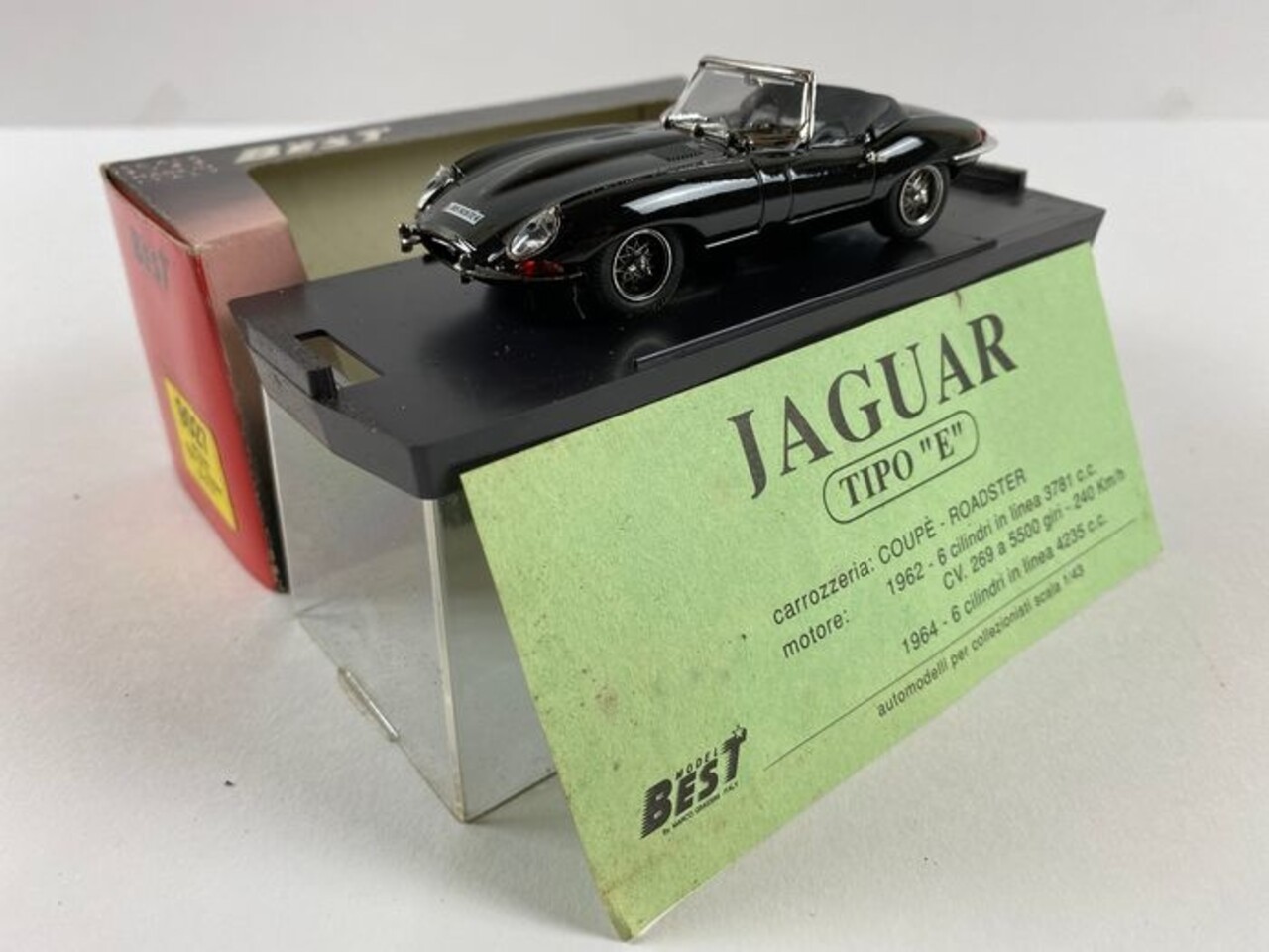 Jaguar Jaguar E-Type Spider 1961 - 1:43 - Best Model Jaguar Jaguar E-Type Spider 1961 - 1:43 - Best Model